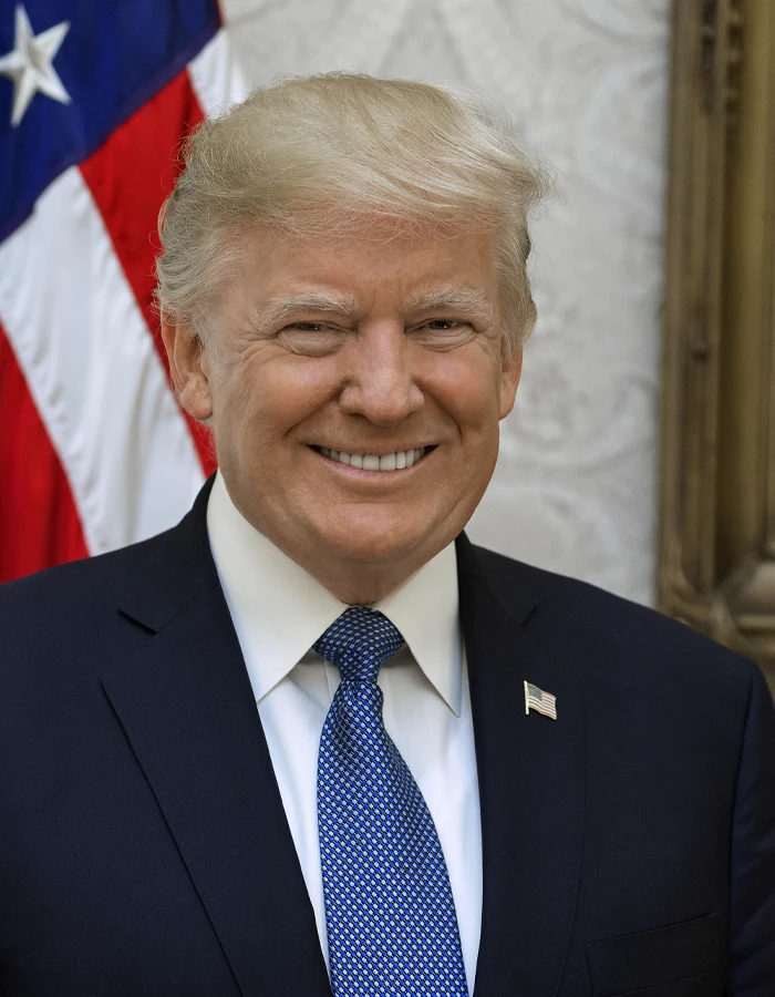top 5 U.S. presidents Donald Trump