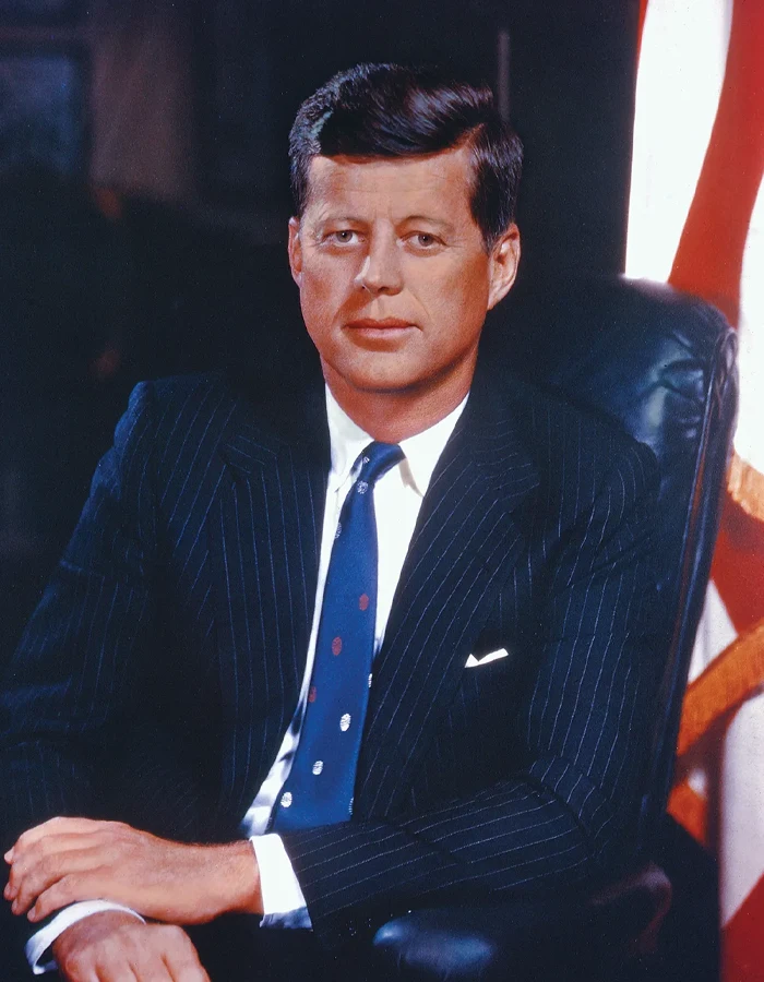 top 5 U.S. presidents John F. Kennedy